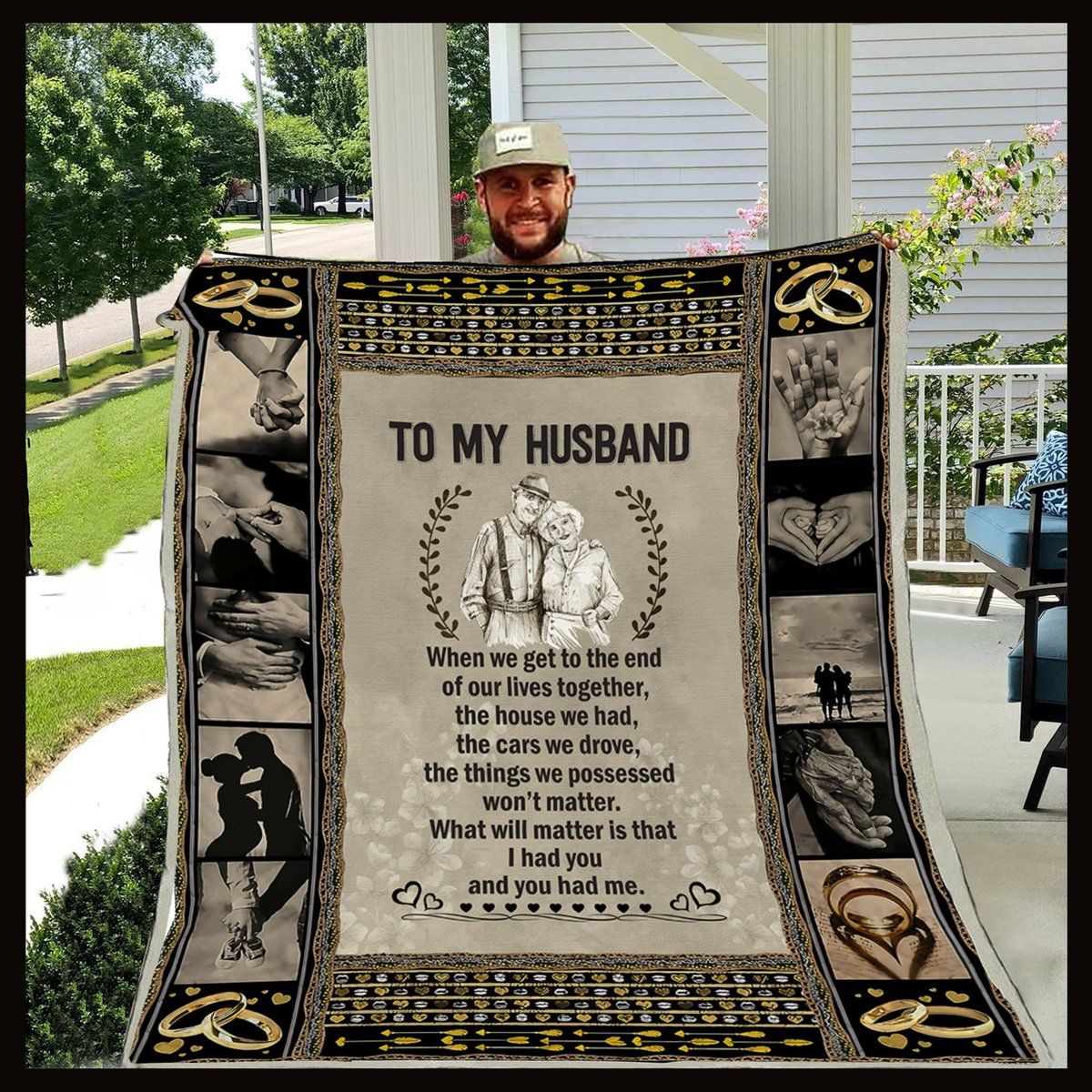 To My Husband When We Get Quilt Blanket DHC3101347LT