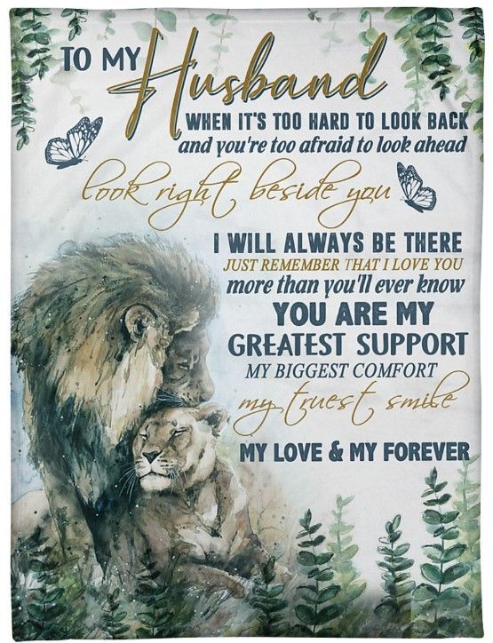 To My Husband You Are My Greatest Support Sherpa Fleece Blanket
