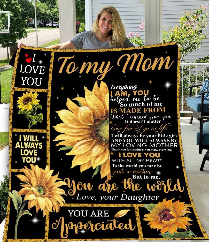 To My Mom ABC071121 Quilt Blanket