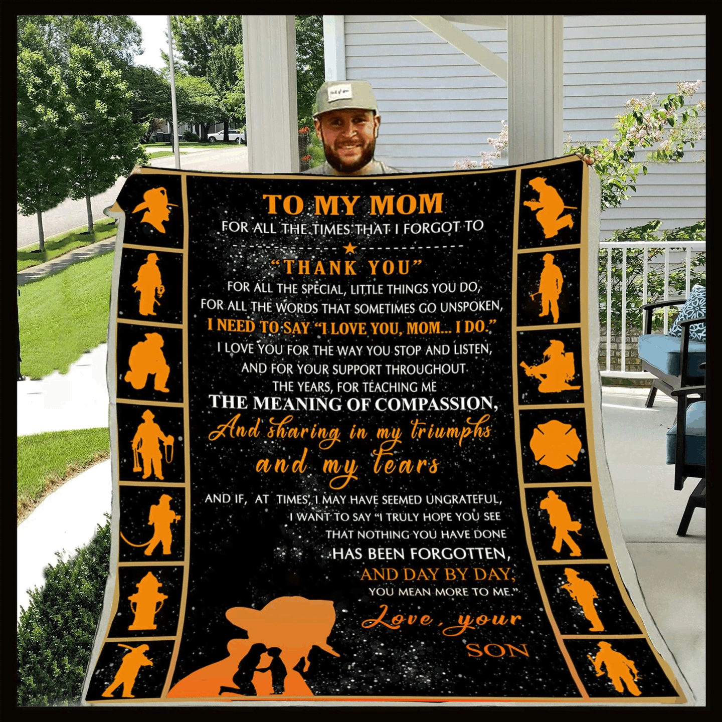 To My Mom Sherpa Fleece Blanket