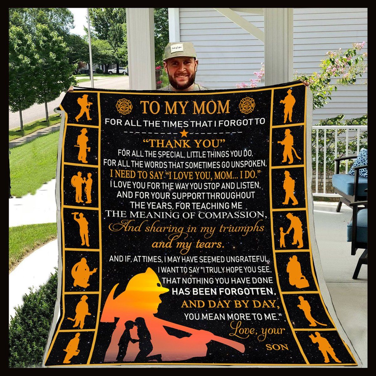 To My Mom For All The Times Quilt Blanket DHC3101304LT