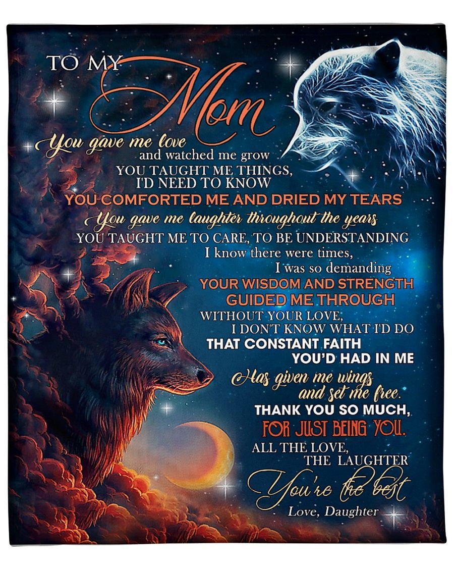 To my Mom Fleece Blanket