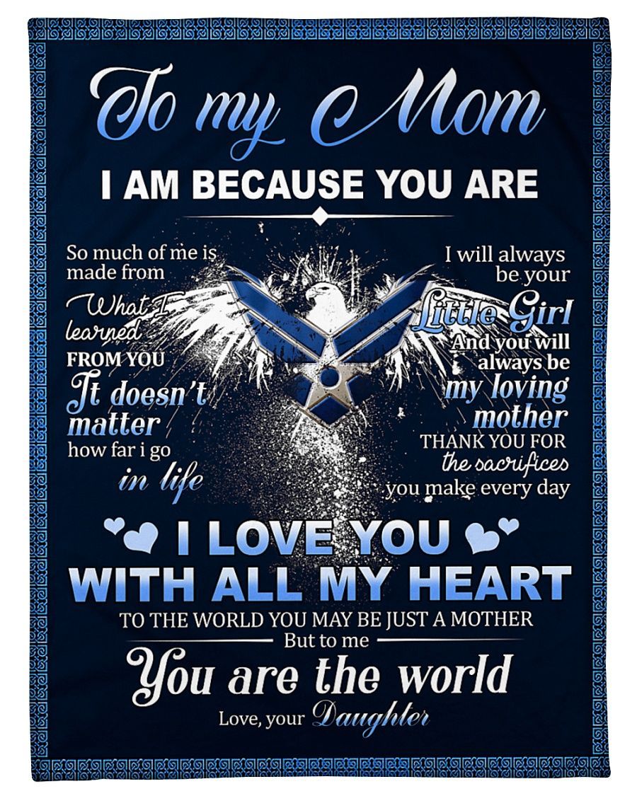 To my Mom Fleece Blanket