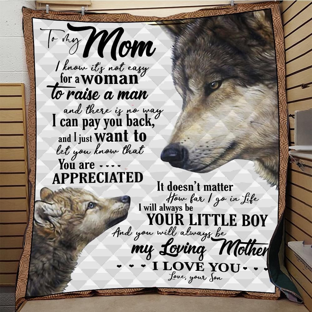 To My Mom MMC1411845 Quilt Blanket