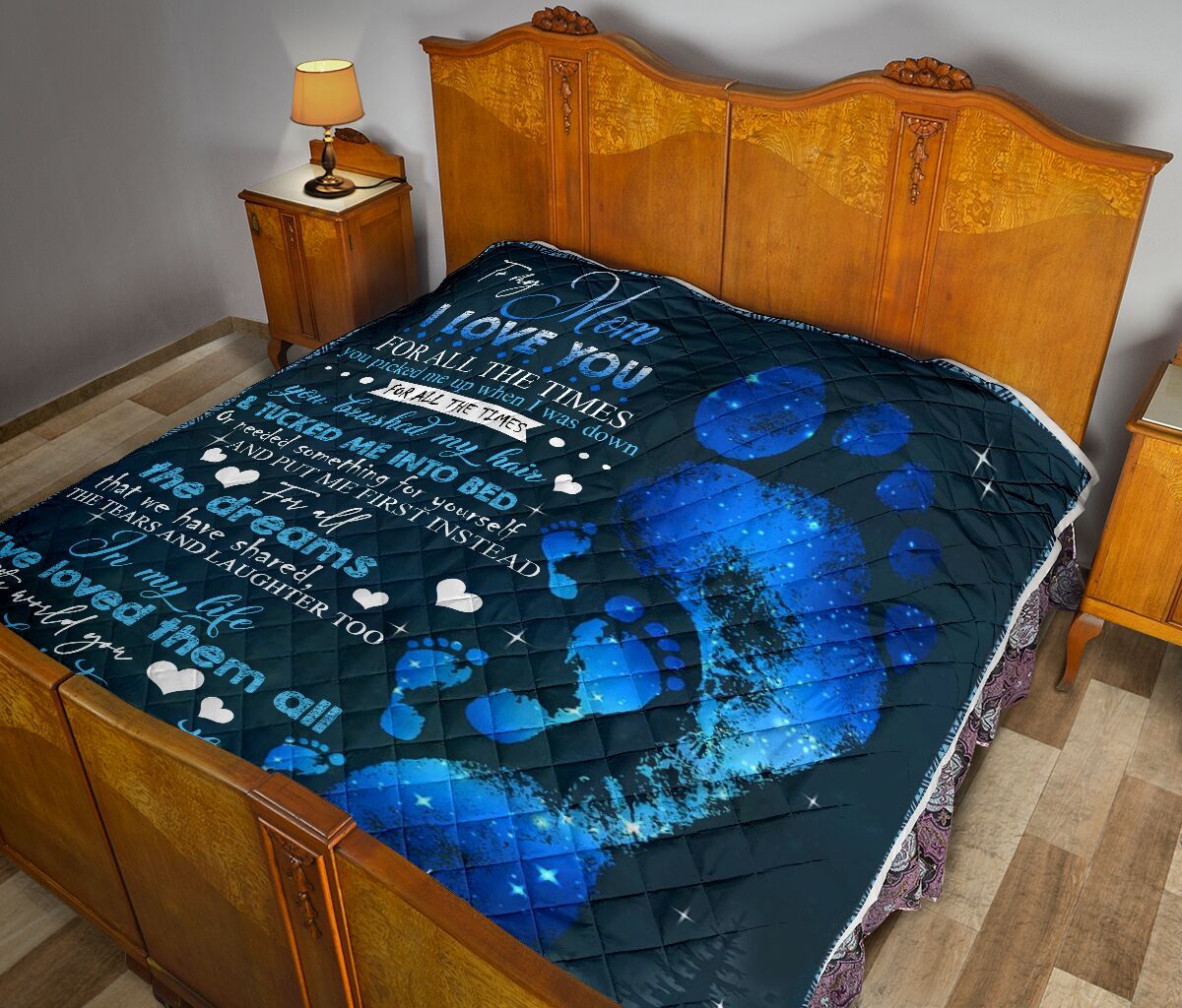 To My Mom Quilt Blanket DHC02011282DD