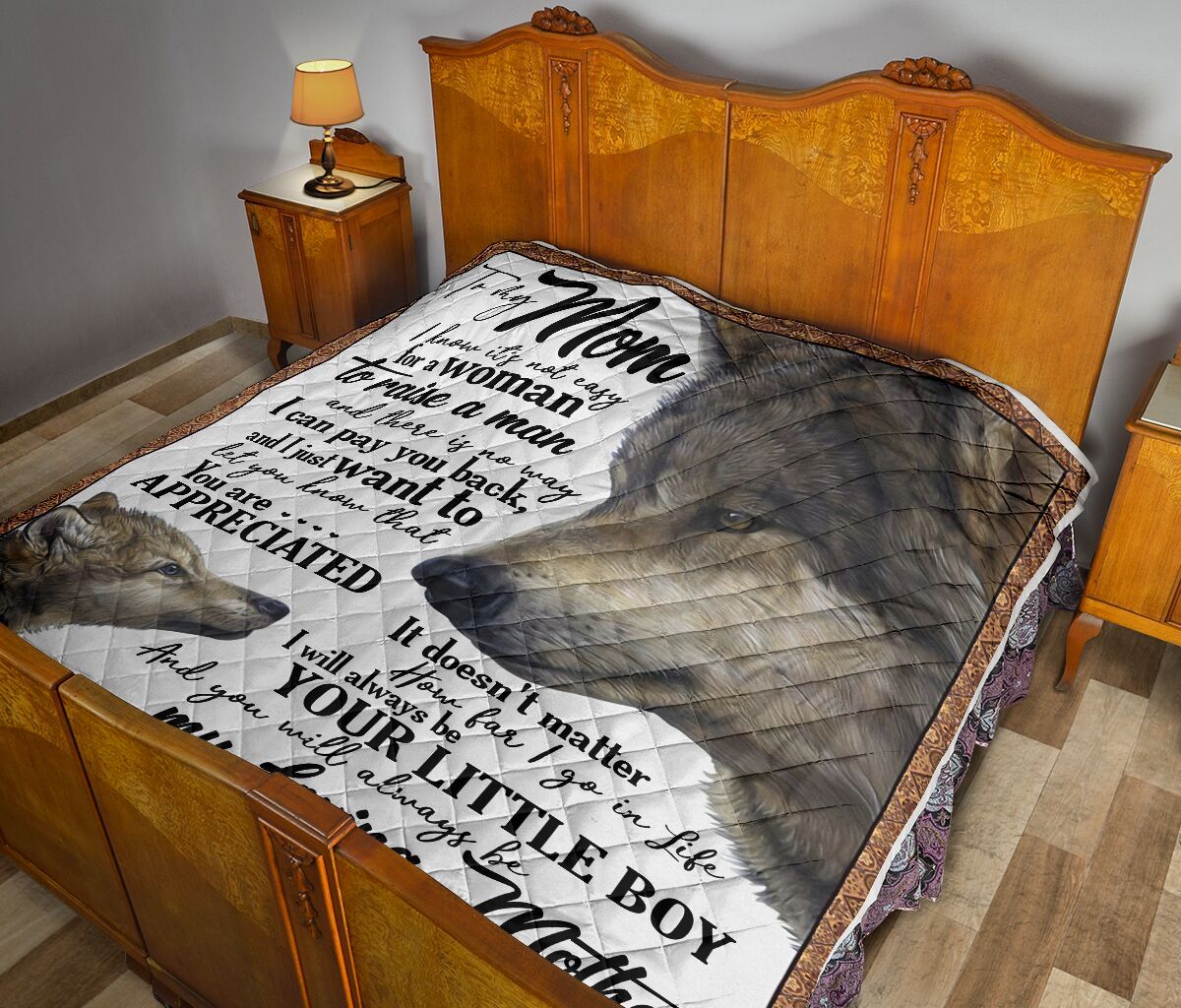 To My Mom Quilt Blanket DHC02011345DD