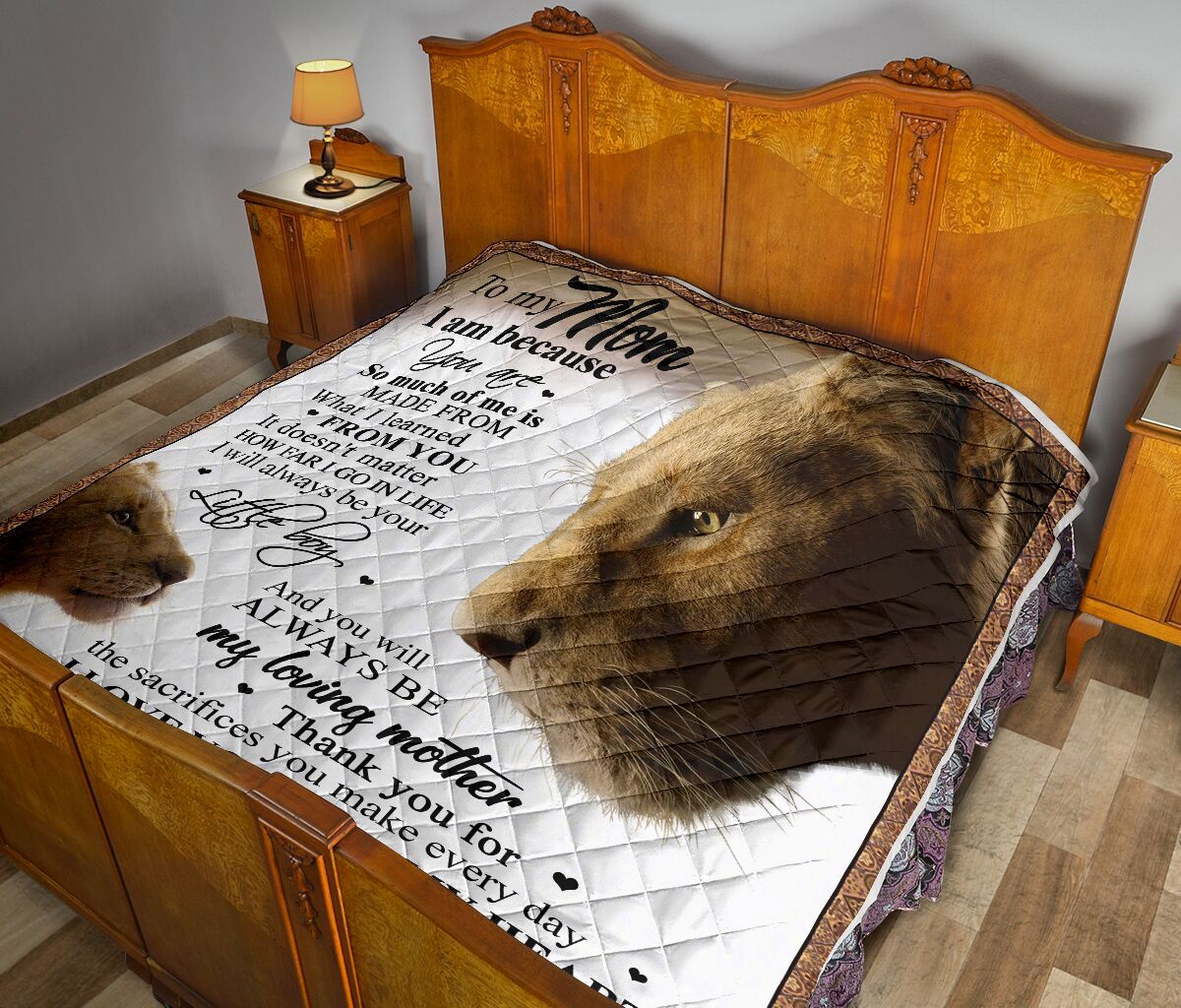 To My Mom Quilt Blanket DHC02011442DD