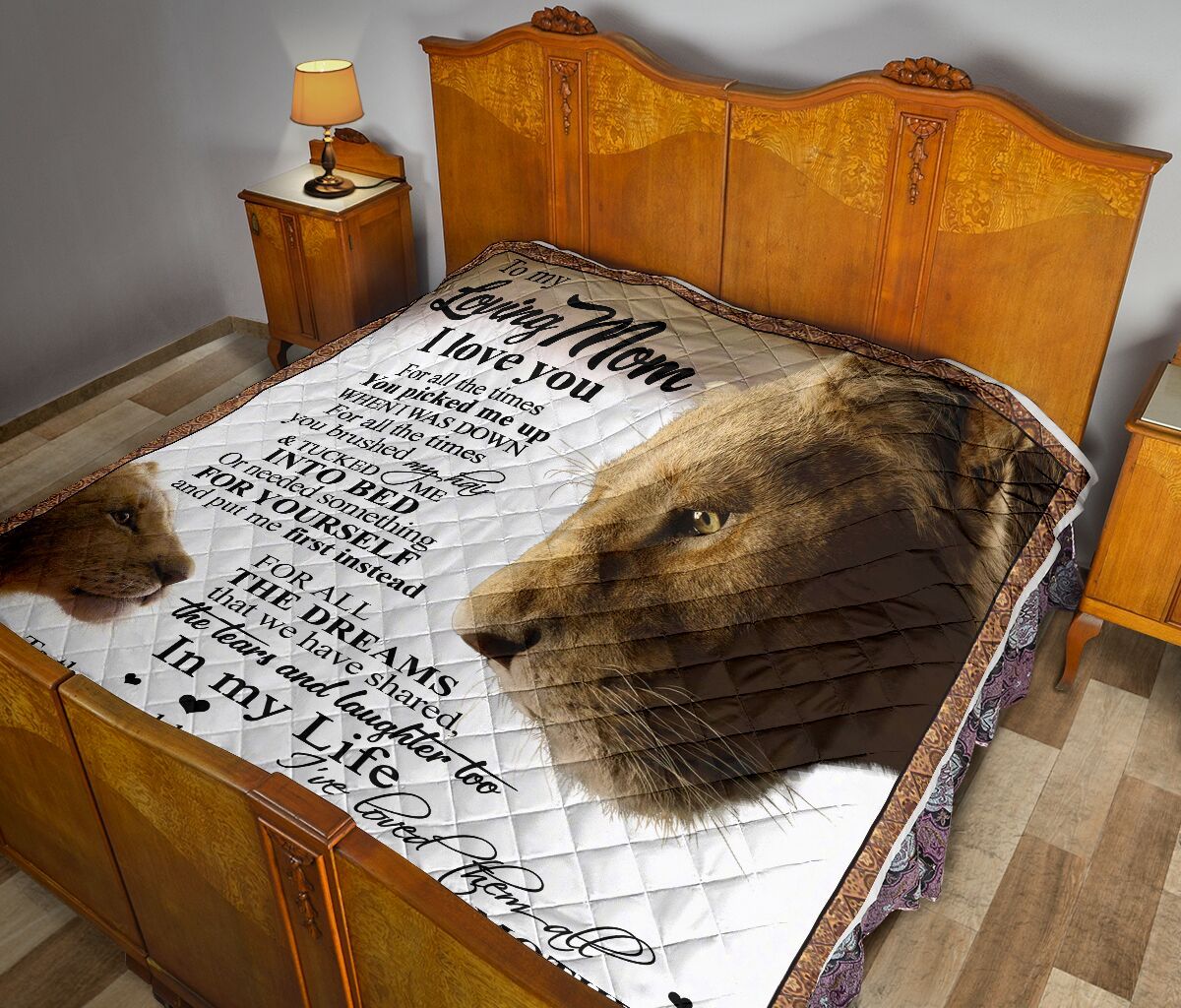 To My Mom Quilt Blanket DHC02011444DD