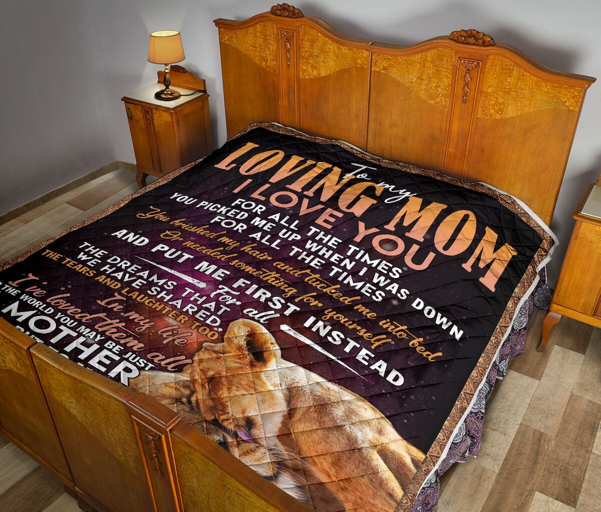 To My Mom Quilt Blanket DHC02011527DD