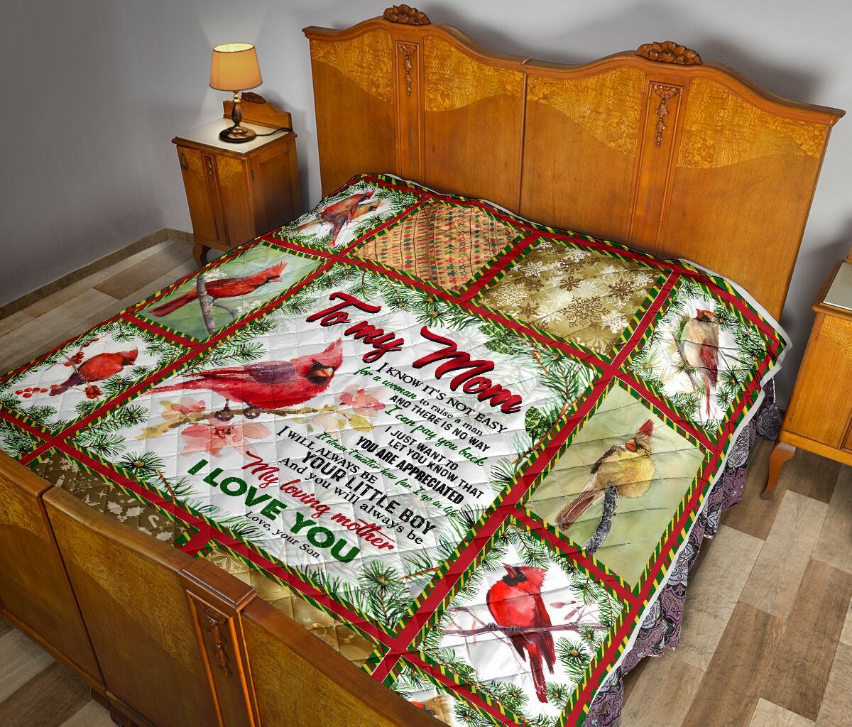 To My Mom Quilt Blanket DHC02011719DD