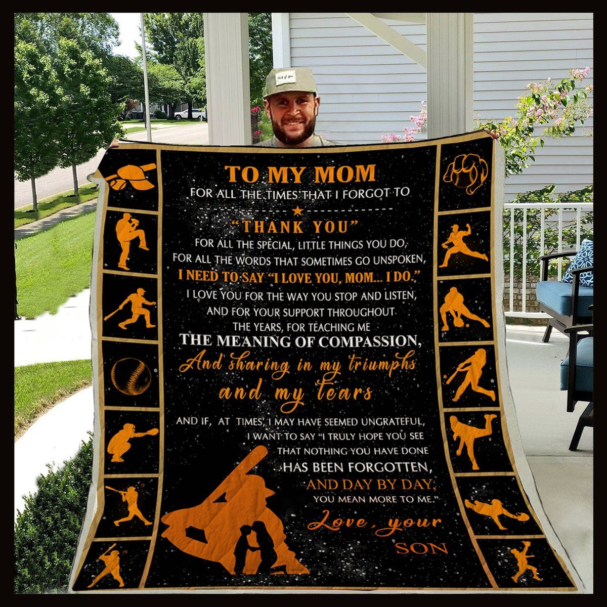 To My Mom Thank You Quilt Blanket DHC3101337LT