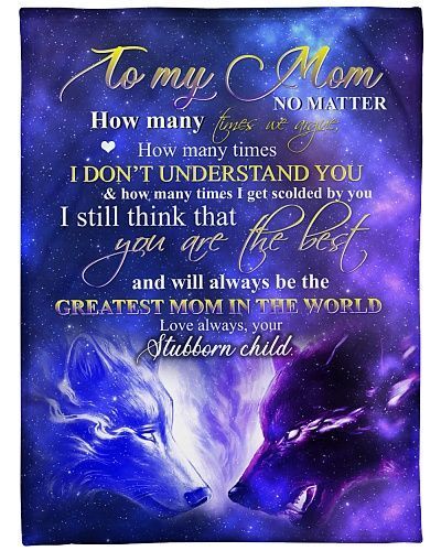 To My Mom You Are The Best Sherpa Fleece Blanket