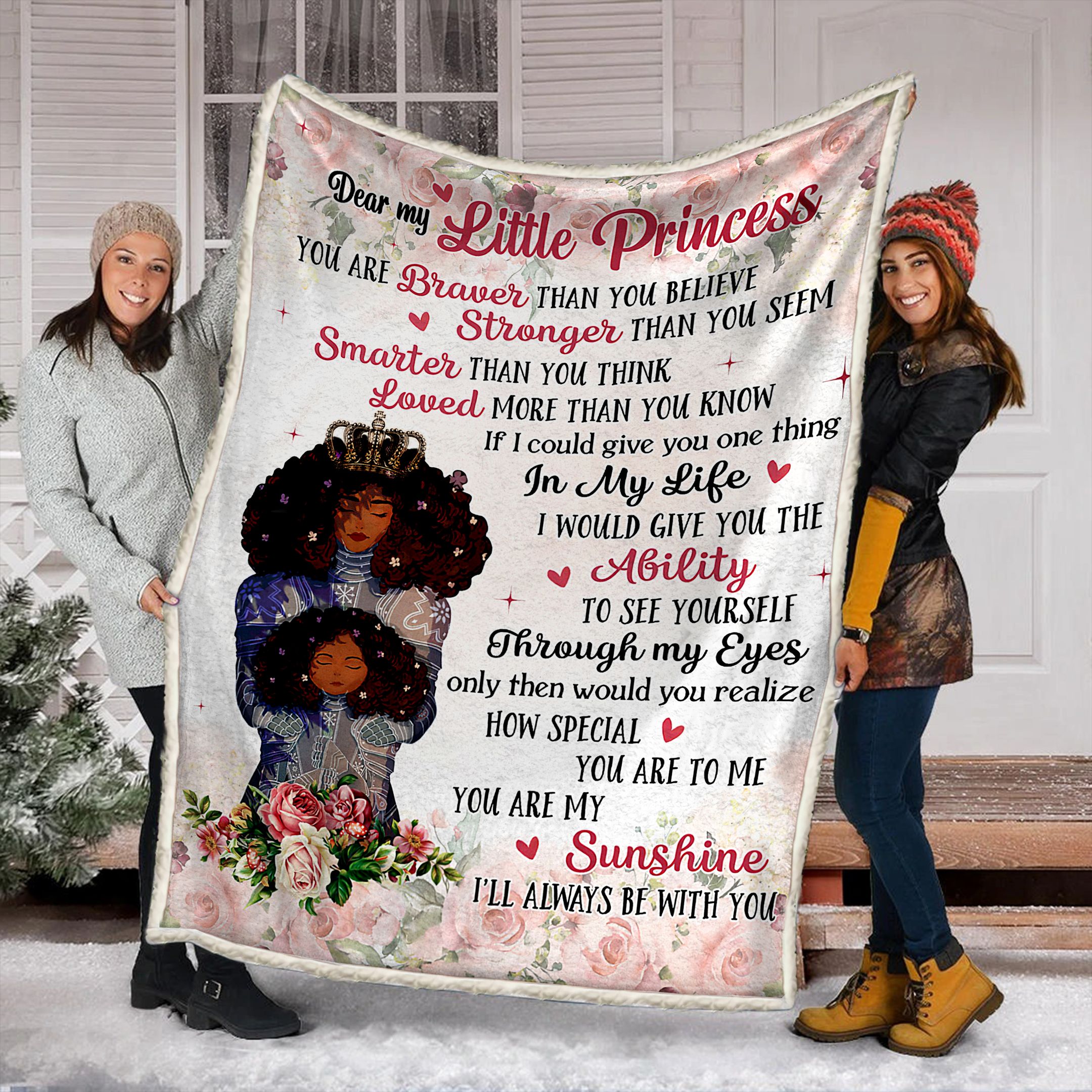 To My Son Fleece Blanket