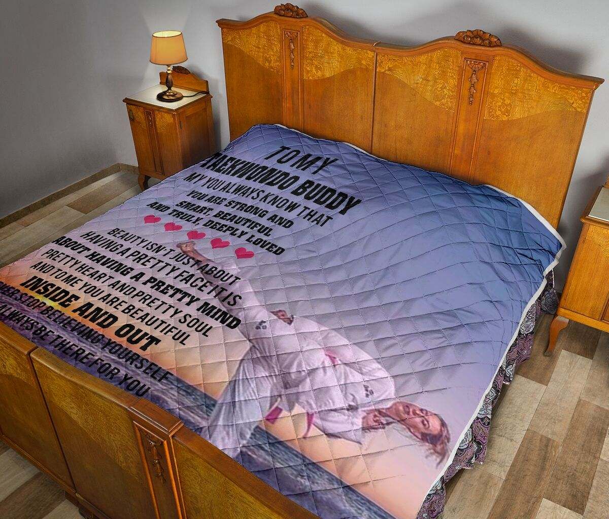 TO MY TAEKWONDO BUDDY QUILT KD DHC281111131DD