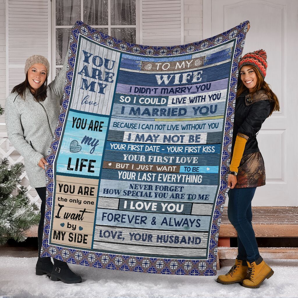To My White Fleece Blanket
