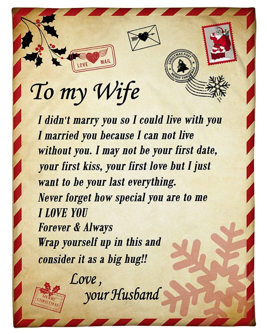 To My Wife How Special You Are To Me Fleece Blanket Fleece Blanket