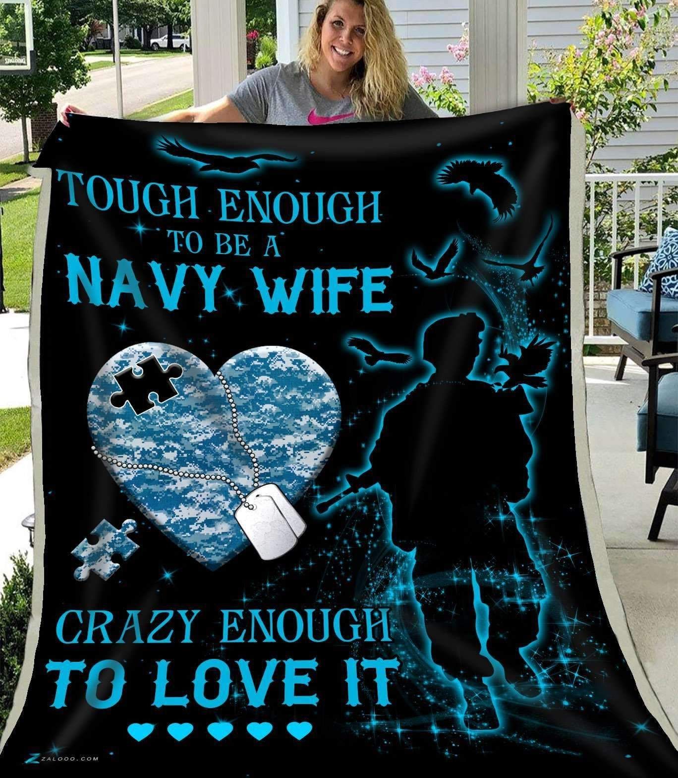 To my wife Fleece Blanket