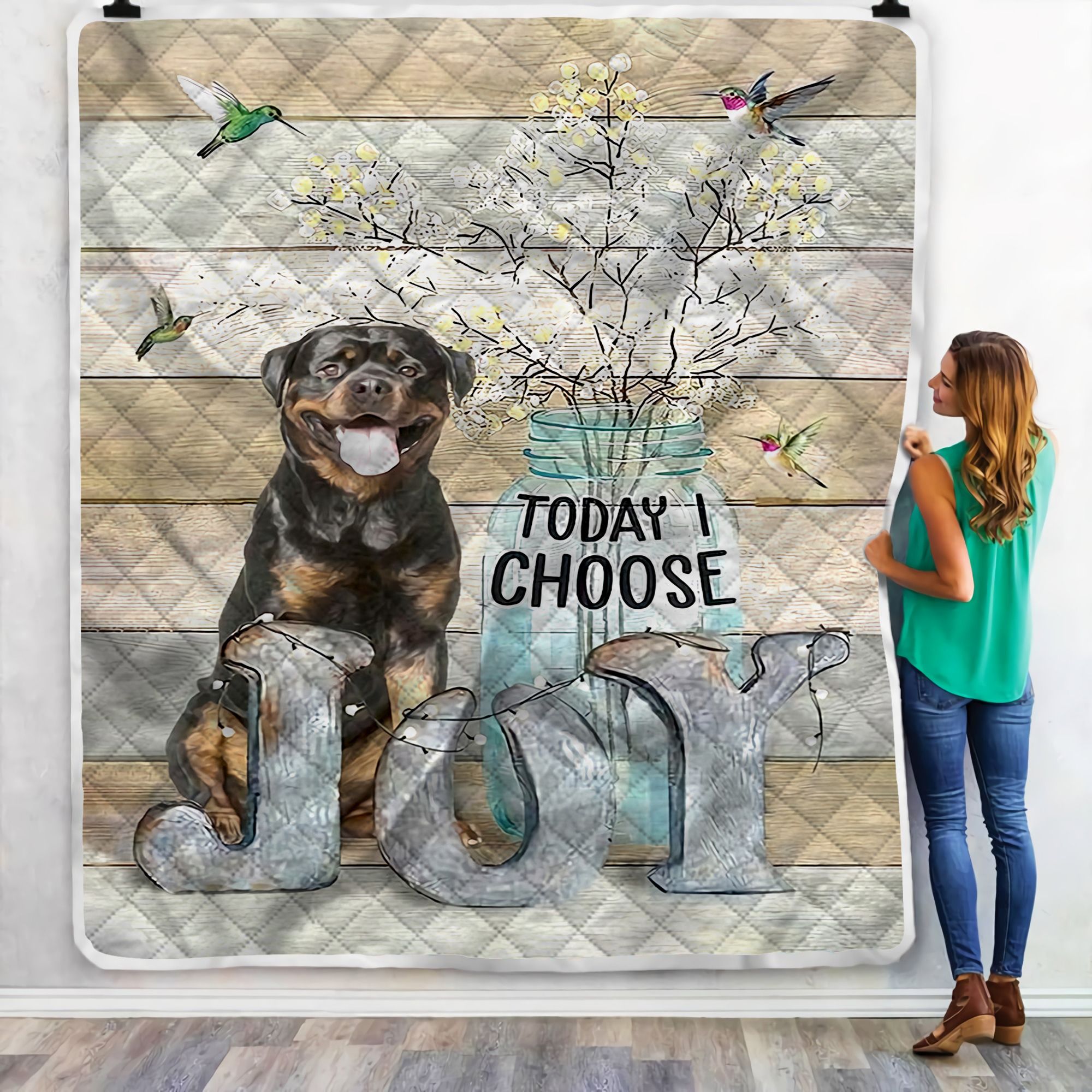 Today I Choose Fleece Blanket