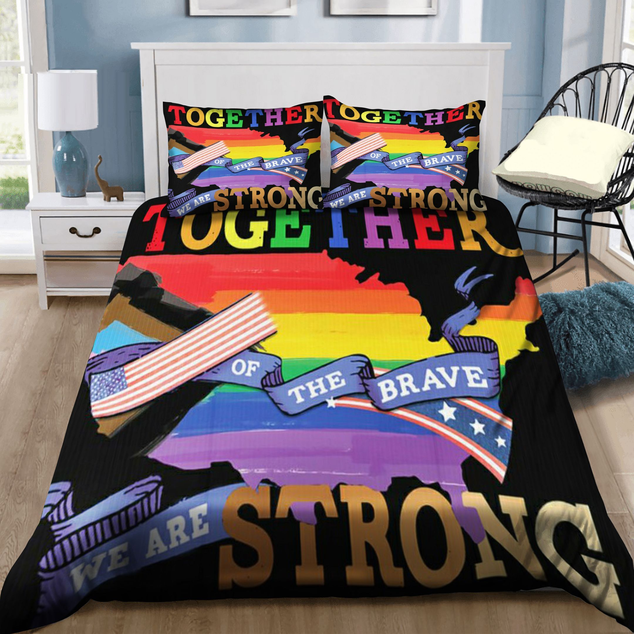 Together We Are Strong Bedding Set
