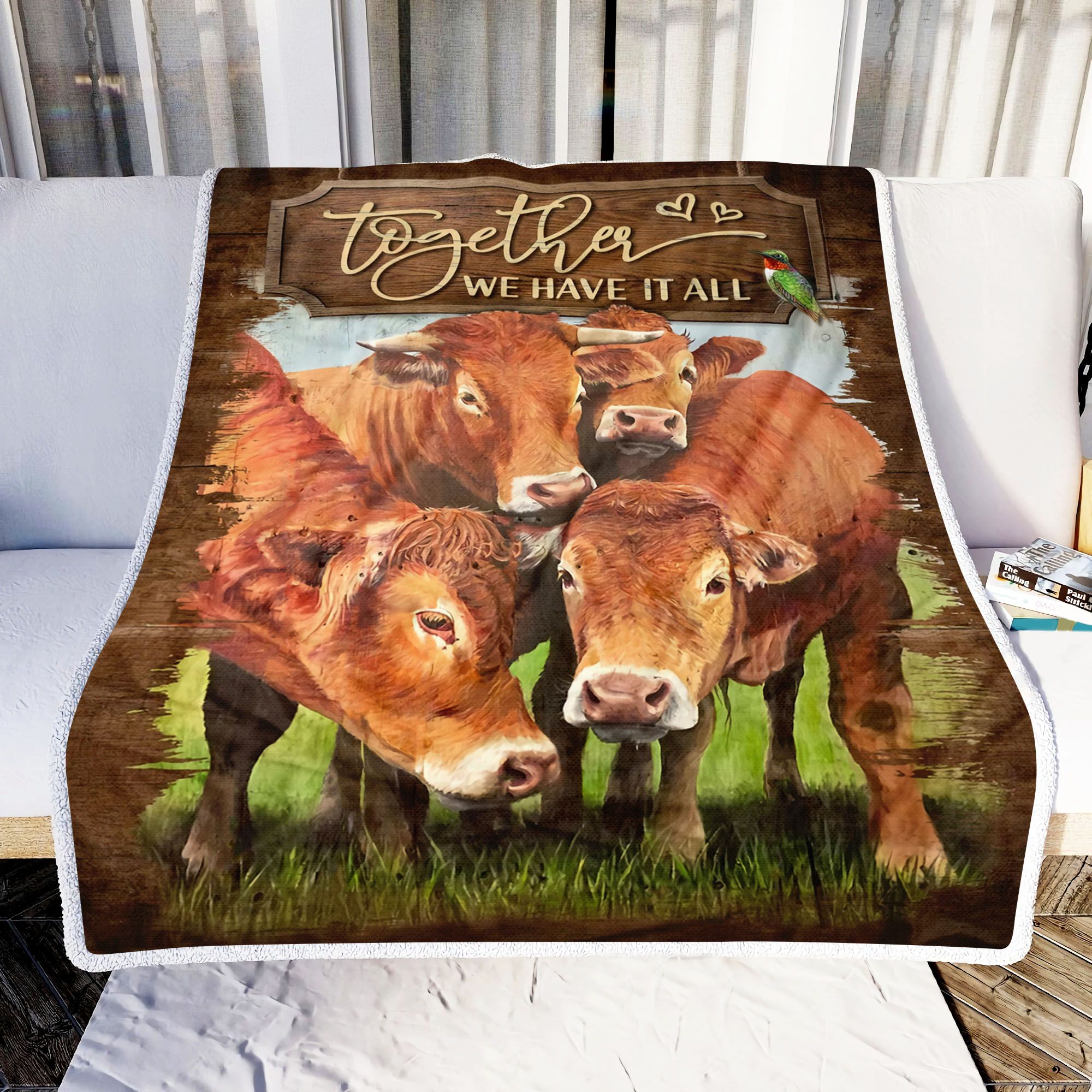 Together We Have It All Fleece Blanket