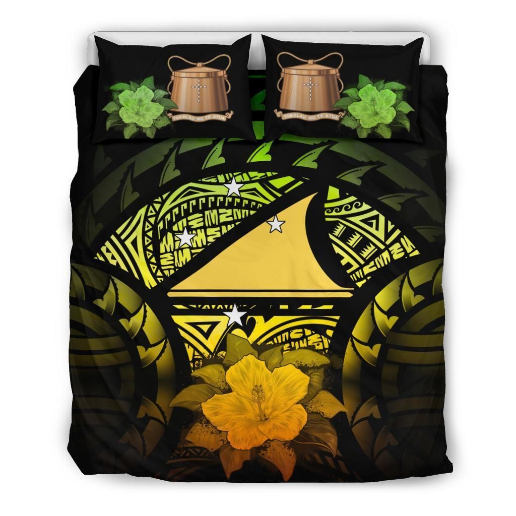 Tokelau Reggae Hibiscus Bedding Set