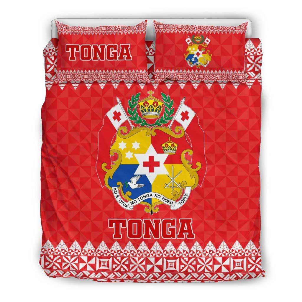 Tonga Coat Of Arms Bedding Set