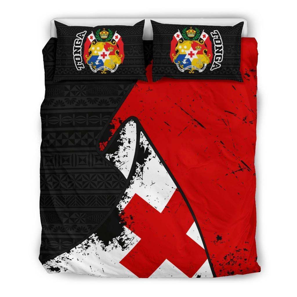 Tonga Special Grunge Flag Bedding Set