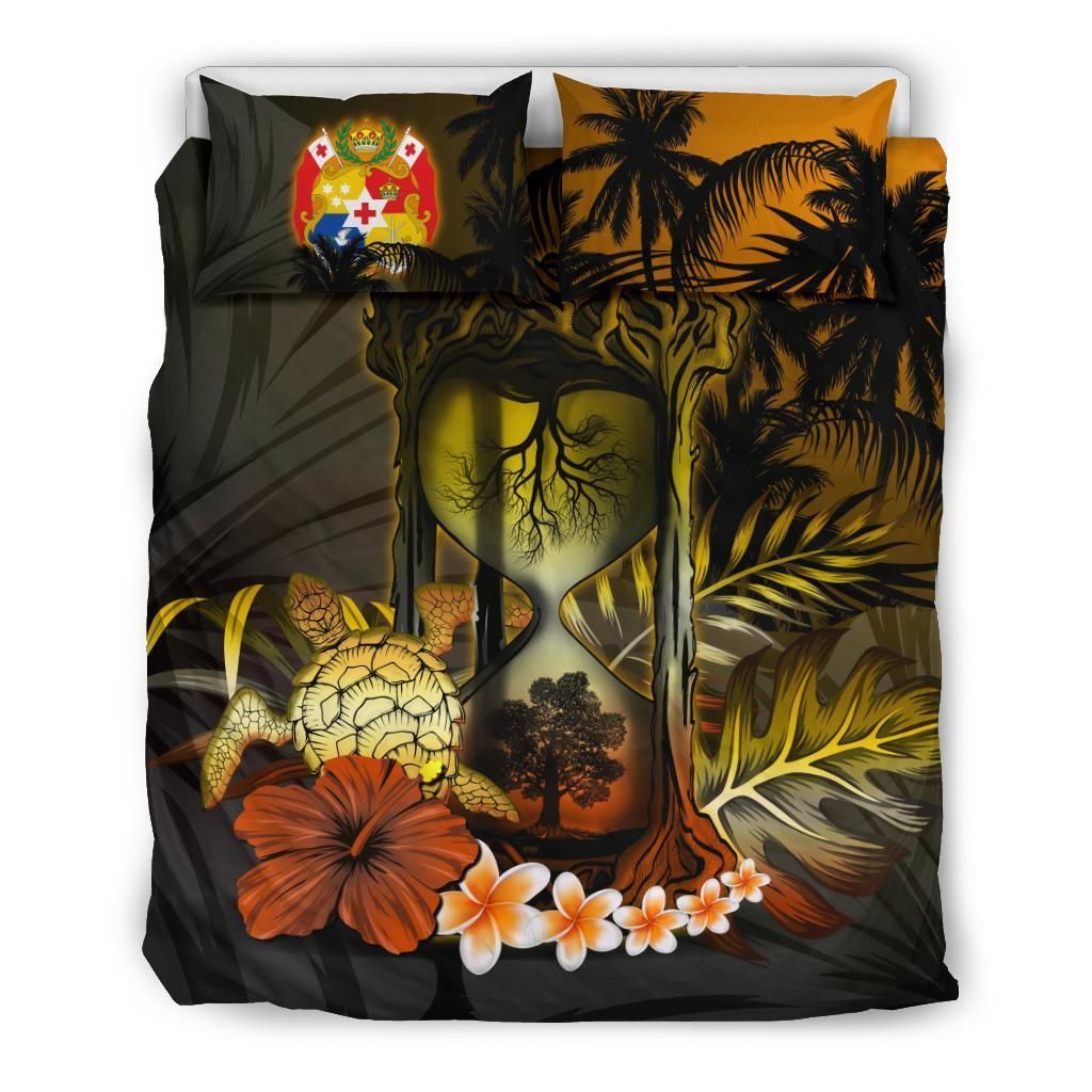 Tongan Tree Of Life Hourglass Bedding Set