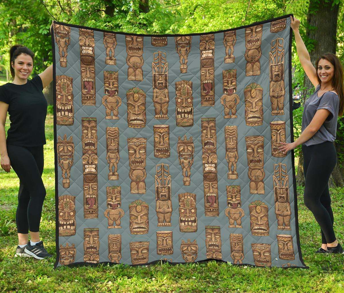 Totem Aztec CL12100676MDQ Quilt Blanket