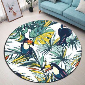 Toucan Round Carpet
