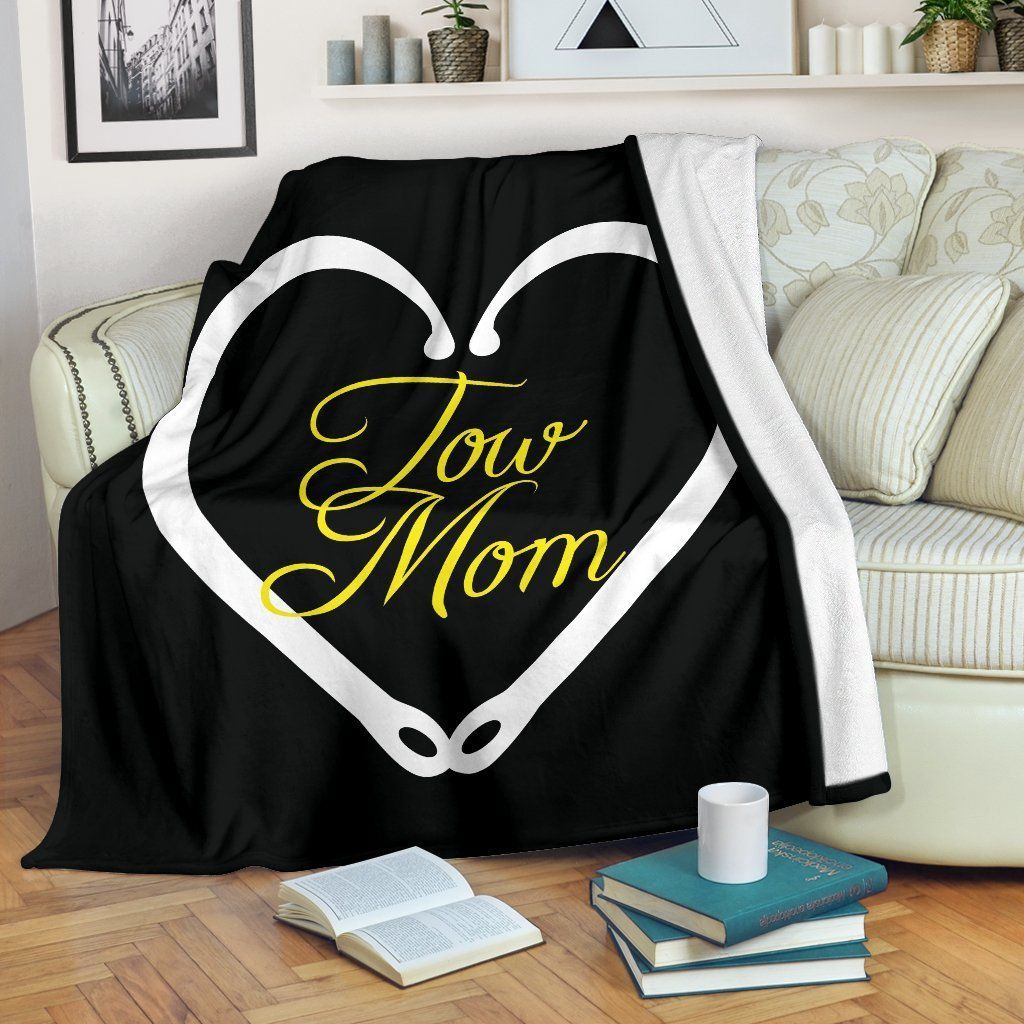 Tow Mom Sherpa Fleece Blanket