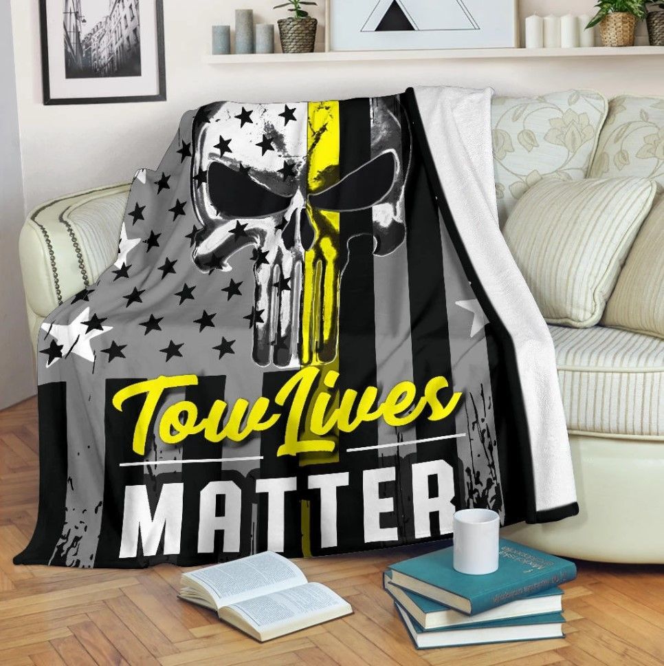 Towlivesmatter Sherpa Fleece Blanket