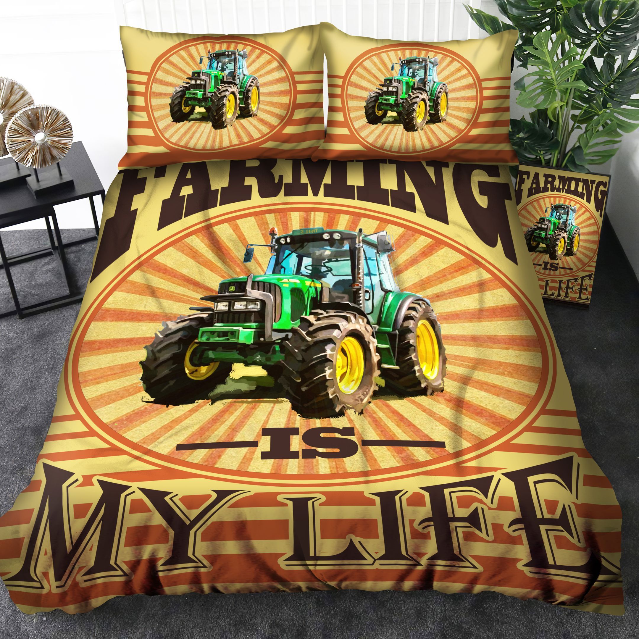 Tractor Farmer Bedding Set