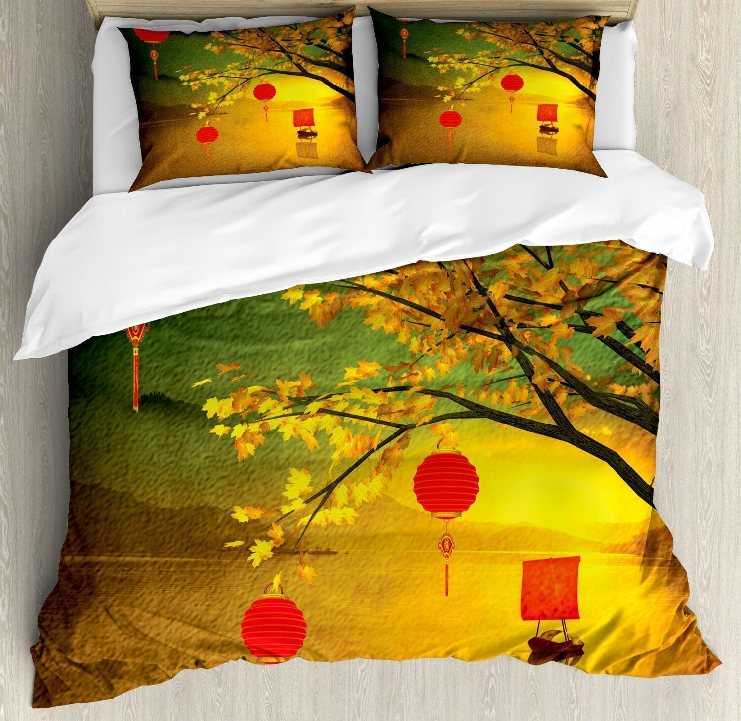 Traditional Chinese New Year Bedding Set