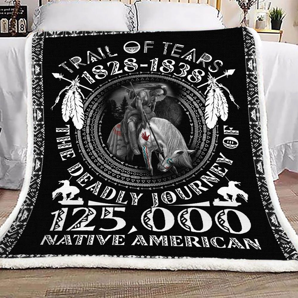 Trail Of Tears Fleece Blanket