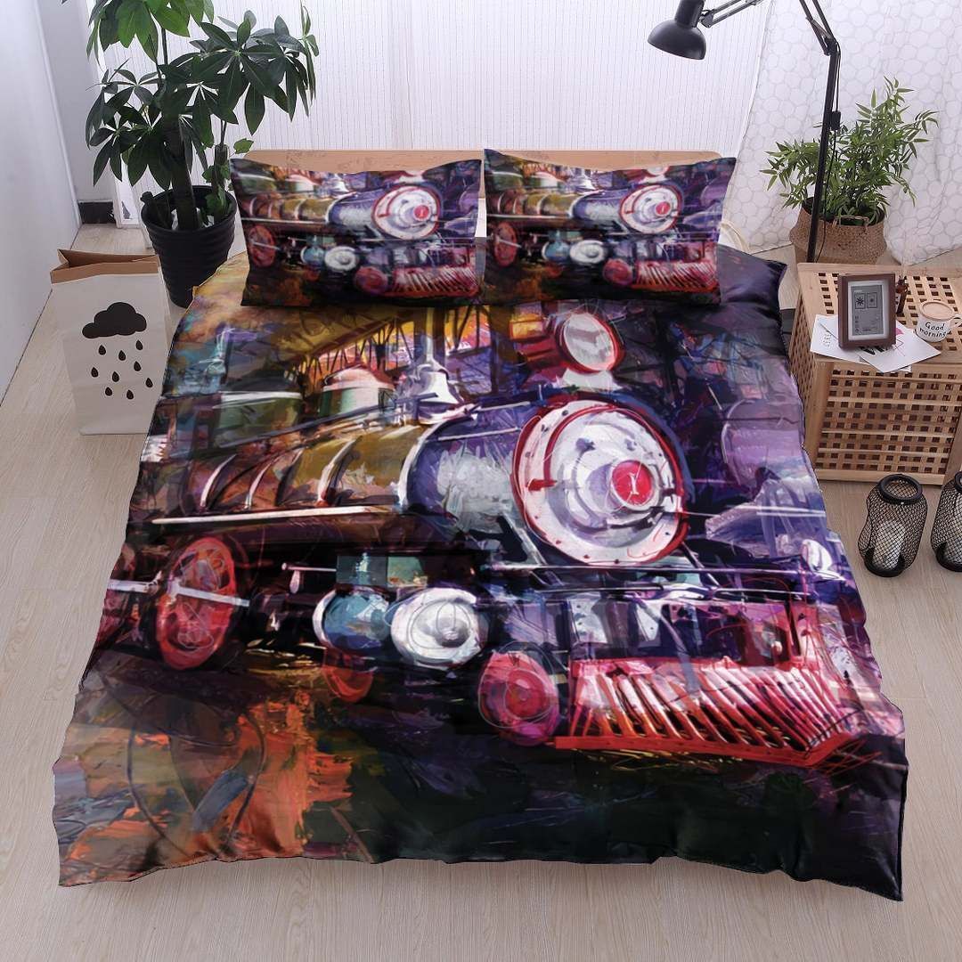 Train Bedding Set