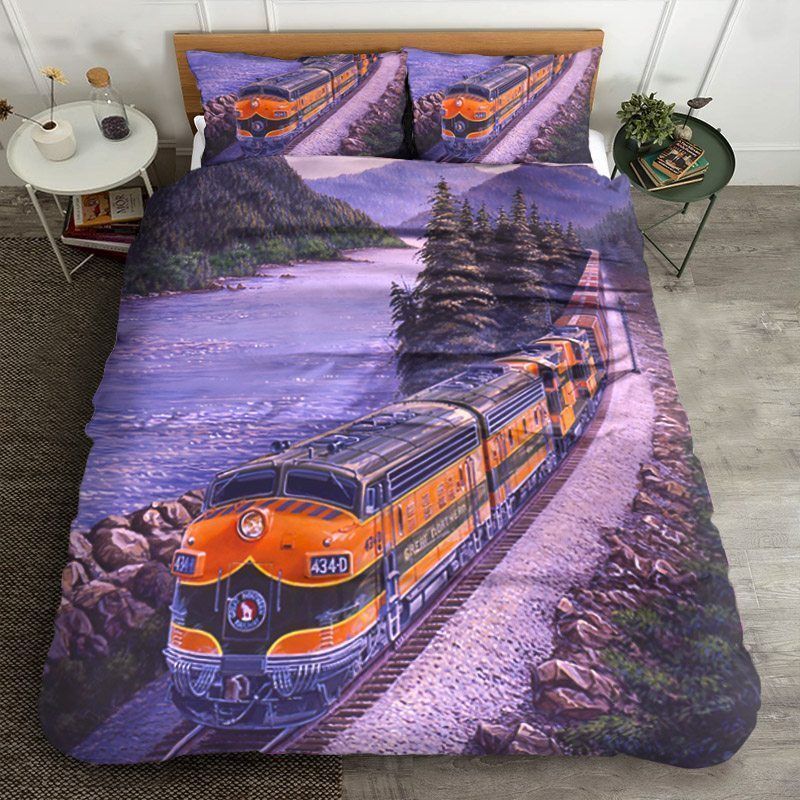 Train Bedding Set