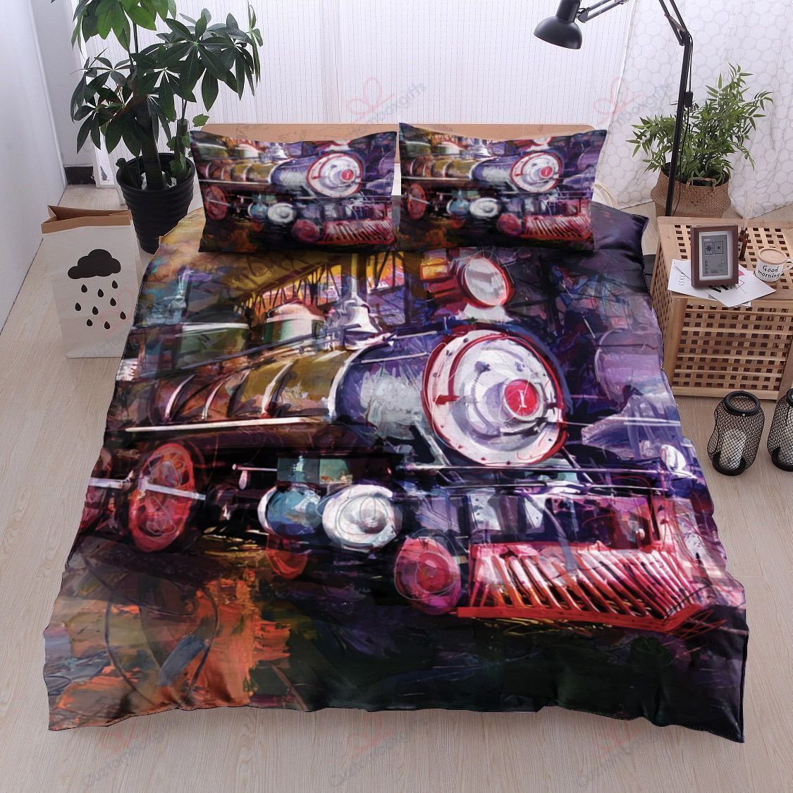 Train Bedding Set