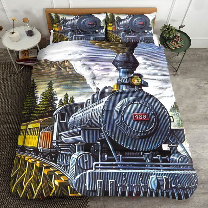 Train Bedding Set