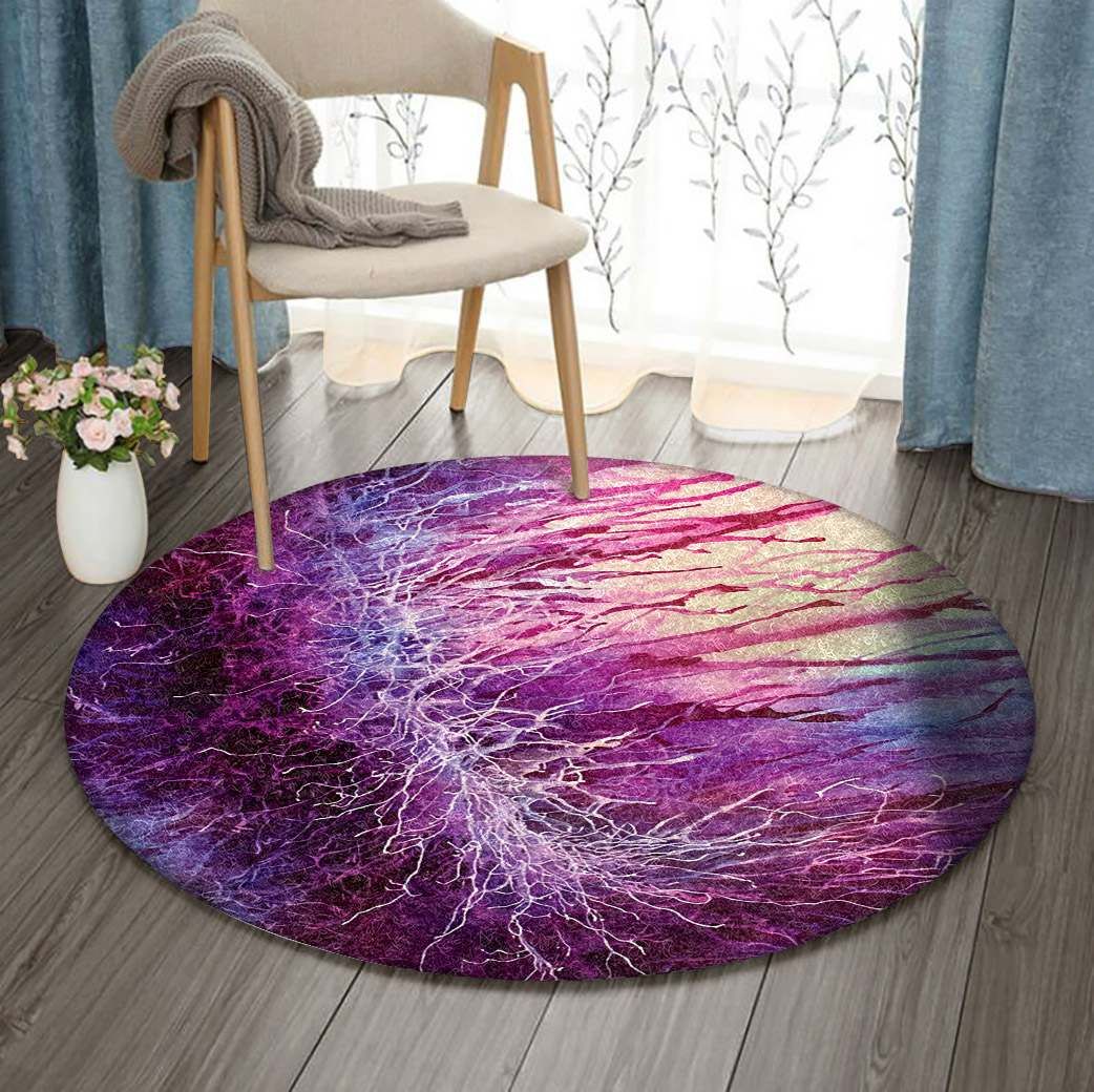 Transformation Round Carpet