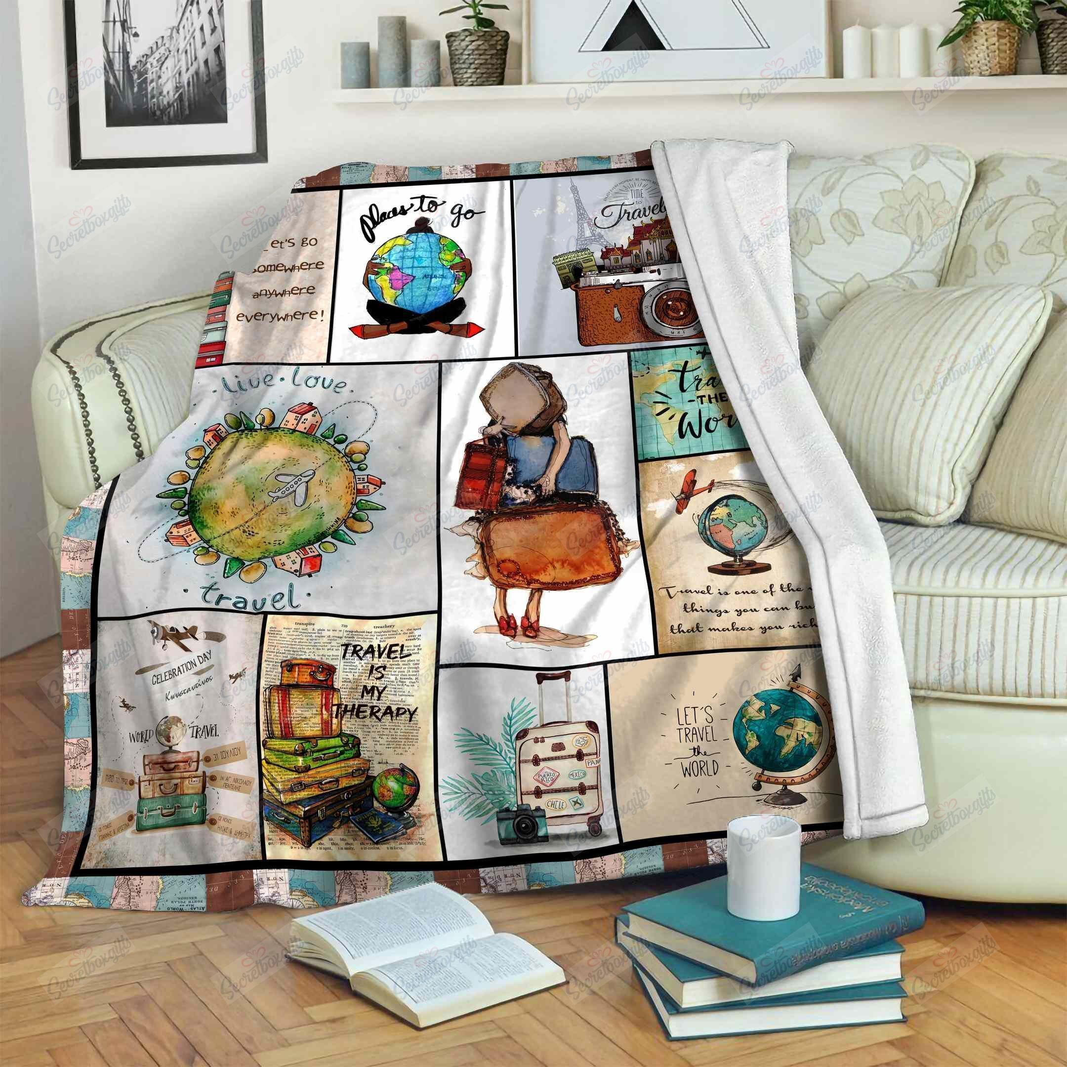 Travel Fleece Blanket