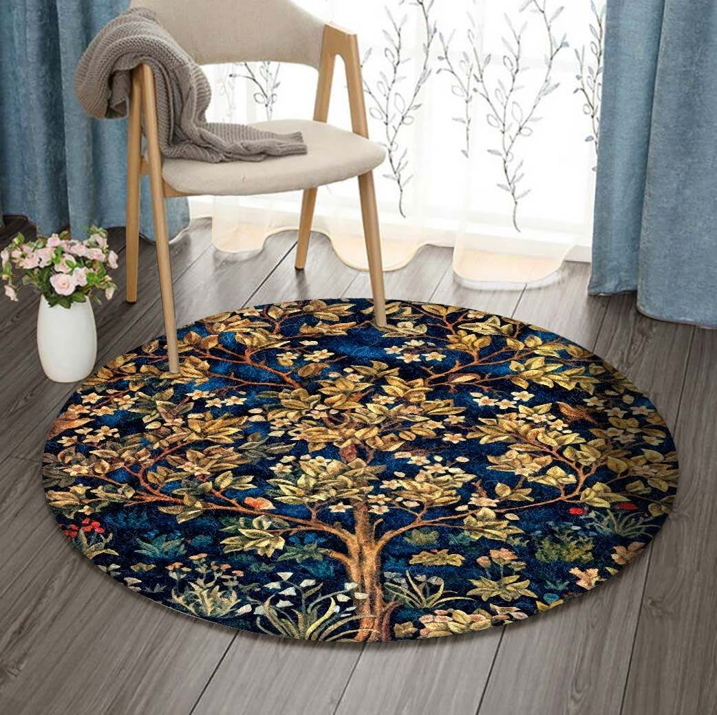 Tree Round Carpet