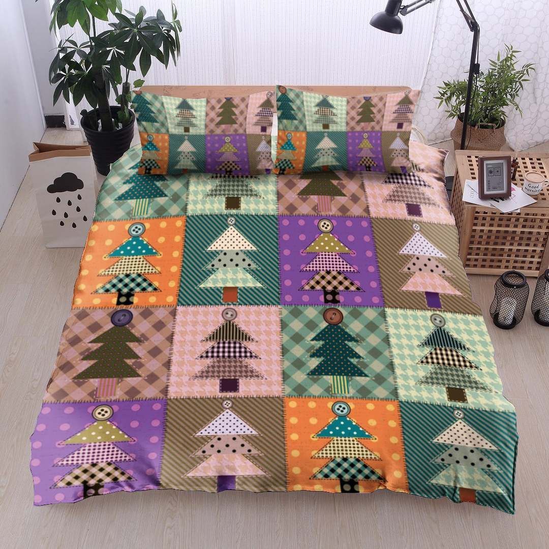 Tree Christmas Bedding Set
