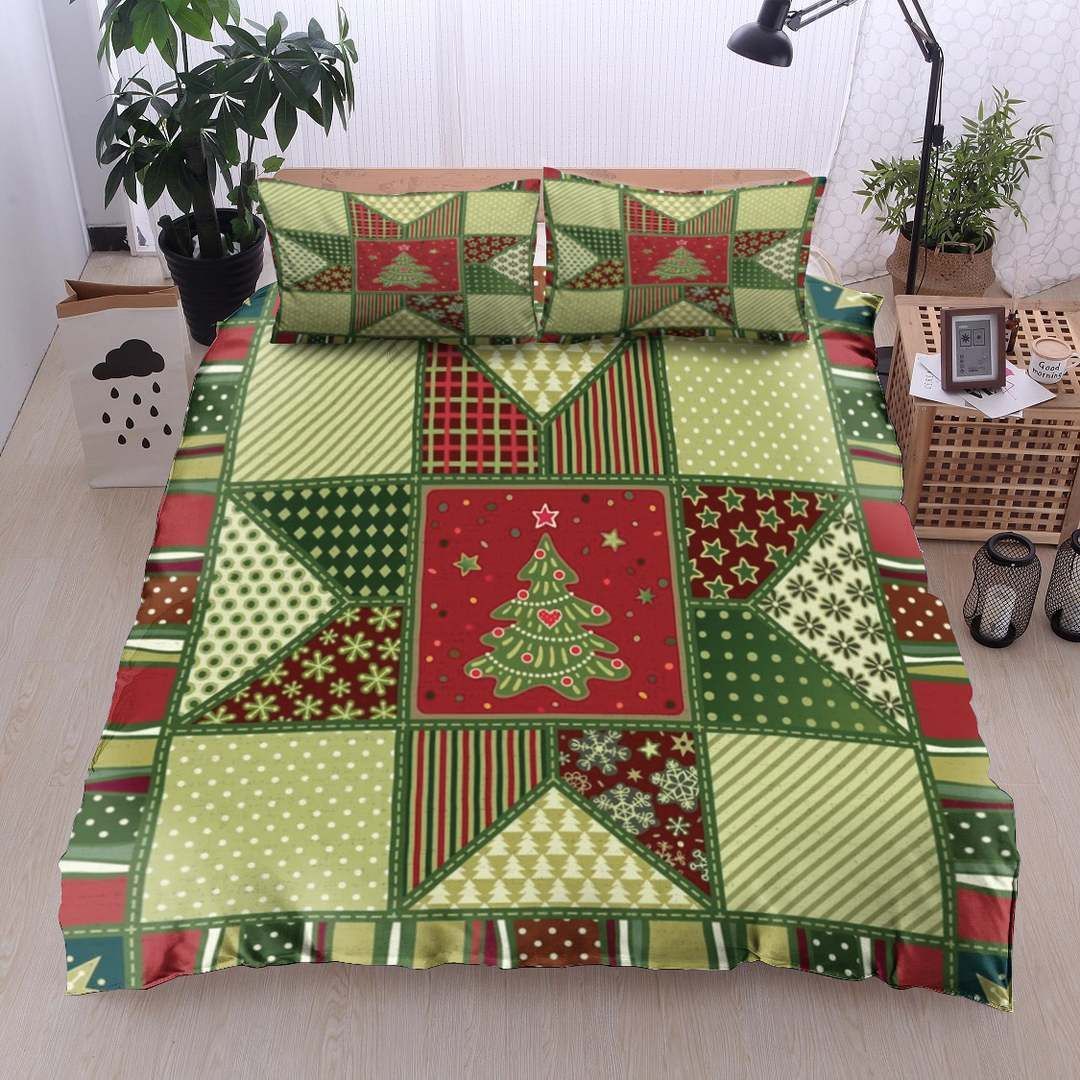 Tree Christmas Bedding Set