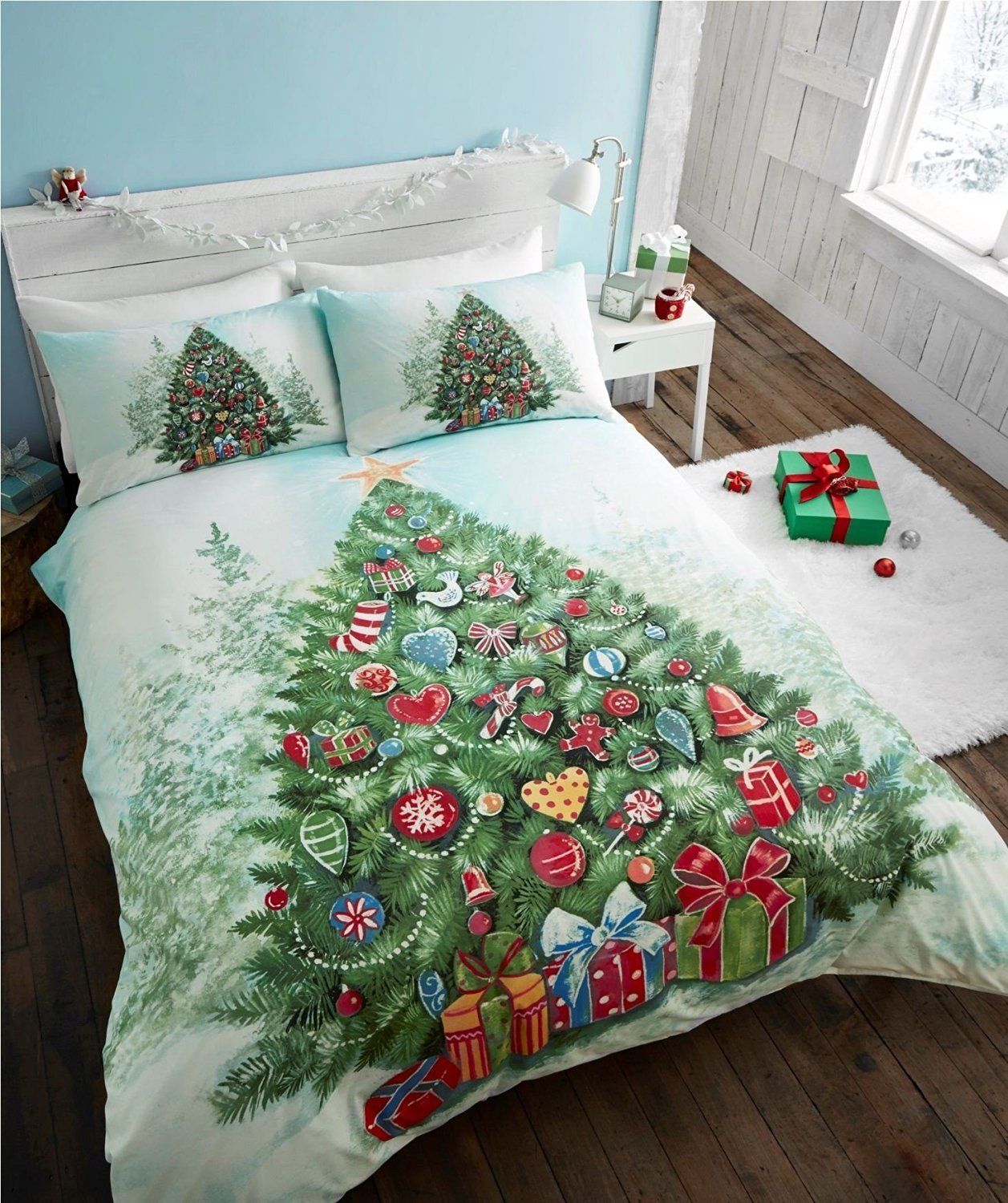 Tree Christmas Bedding Set