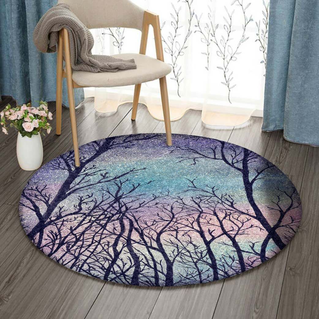 Tree Round Carpet