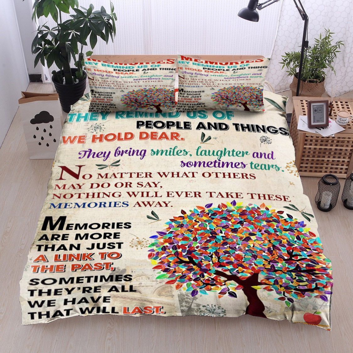 Tree Memories Dragonfly Bedding Set