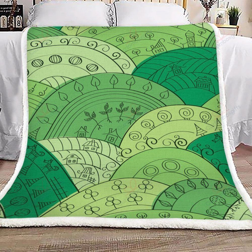 Tree Fleece Blanket