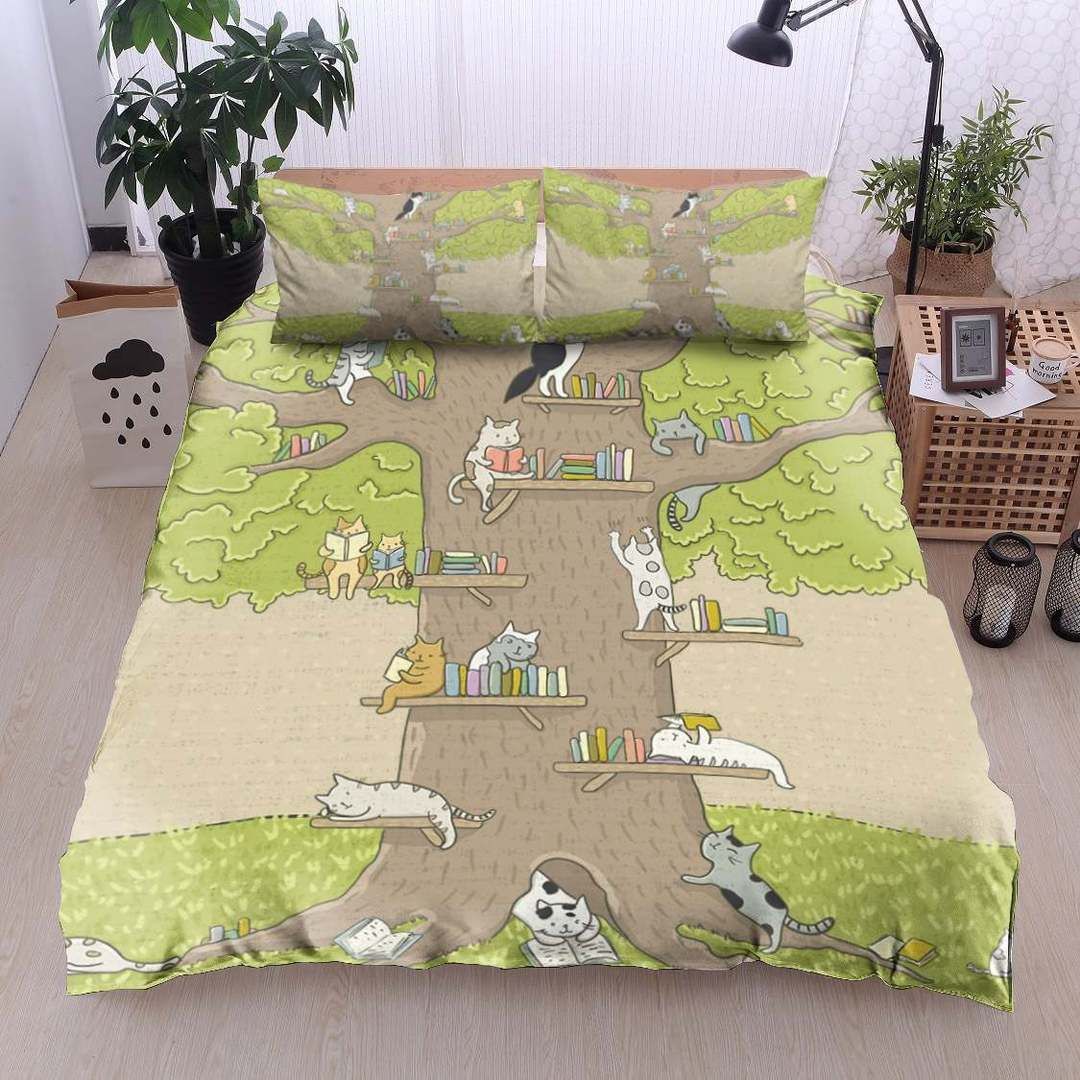 Tree Of Cat Bedding Set