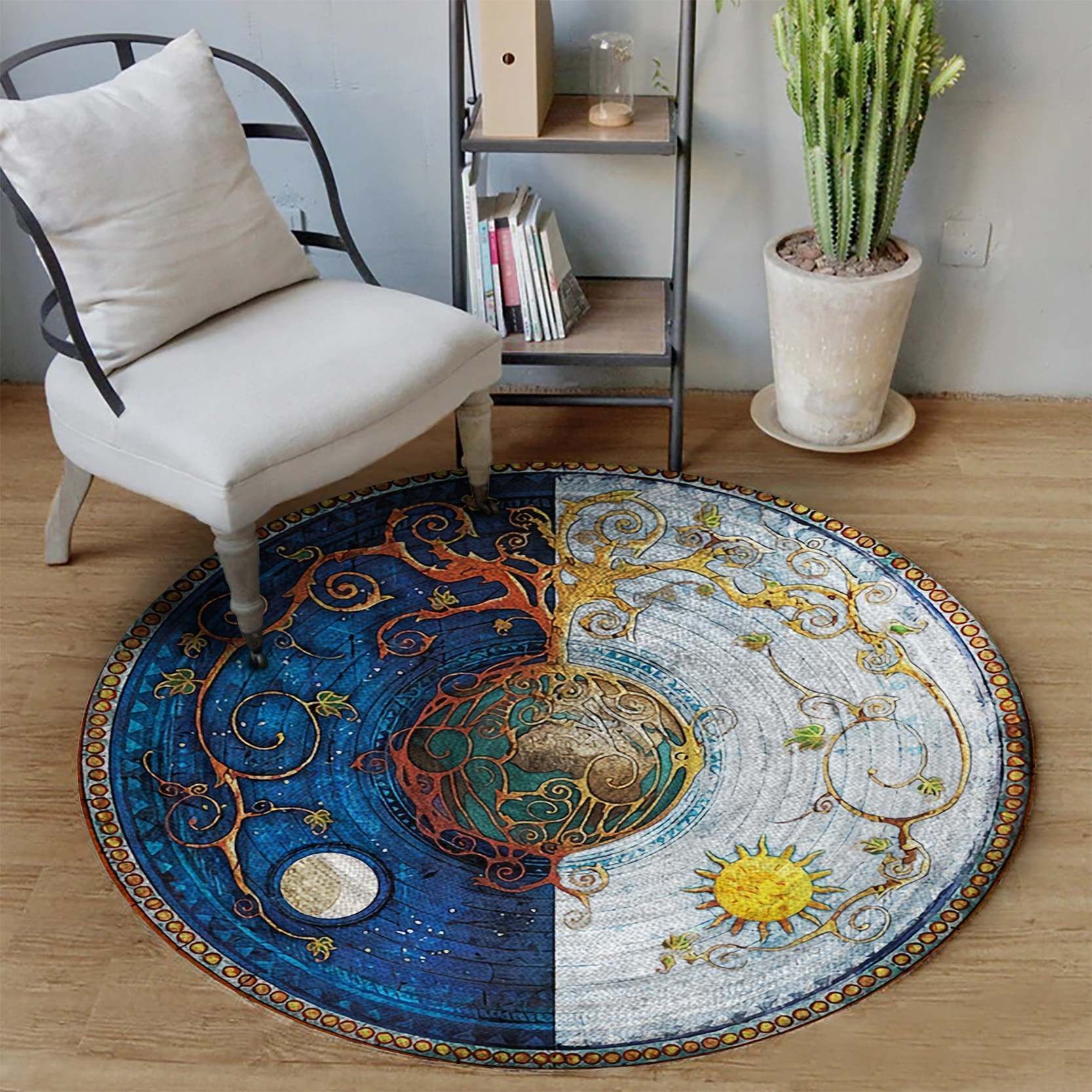 Tree of life Round Carpet